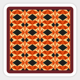 Abstract pattern geometric backgrounds Sticker